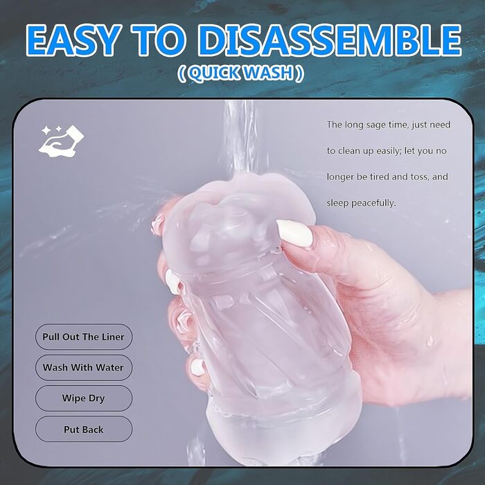 Електричний мастурбатор для чоловіків, бездротовий, 3 швидкості, 10 частот, аудіо-інтеракція