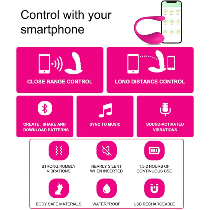 Вібратор з дистанційним керуванням, 9 режимів вібрації, анальний дildo, іграшка для дорослих для пар, рожевий