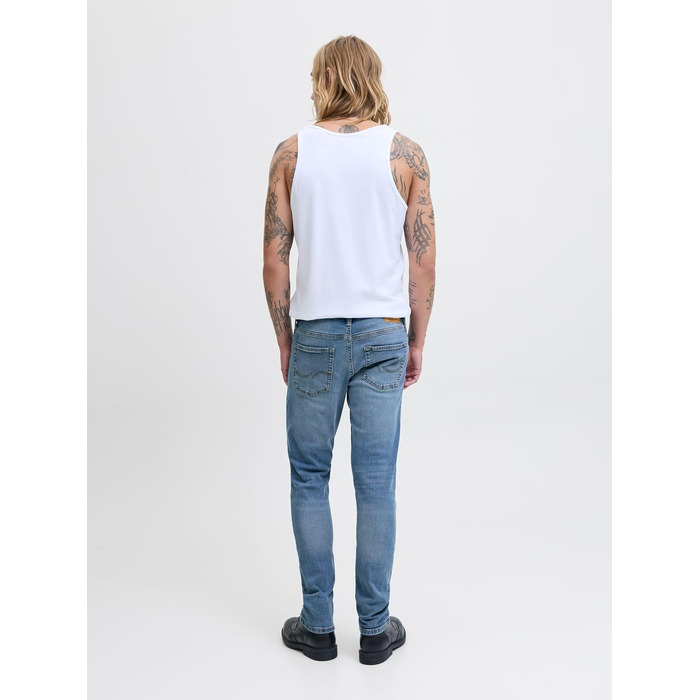 Чоловічі джинси Slim Fit JACK & JONES JJIGLENN JJORIGINAL SQ 030 NOOS, синій денім, 33W / 32L