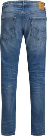 Чоловічі джинси Jack & Jones Slim Fit JJORIGINAL AM 781 синього кольору, пряма штанина, Denim