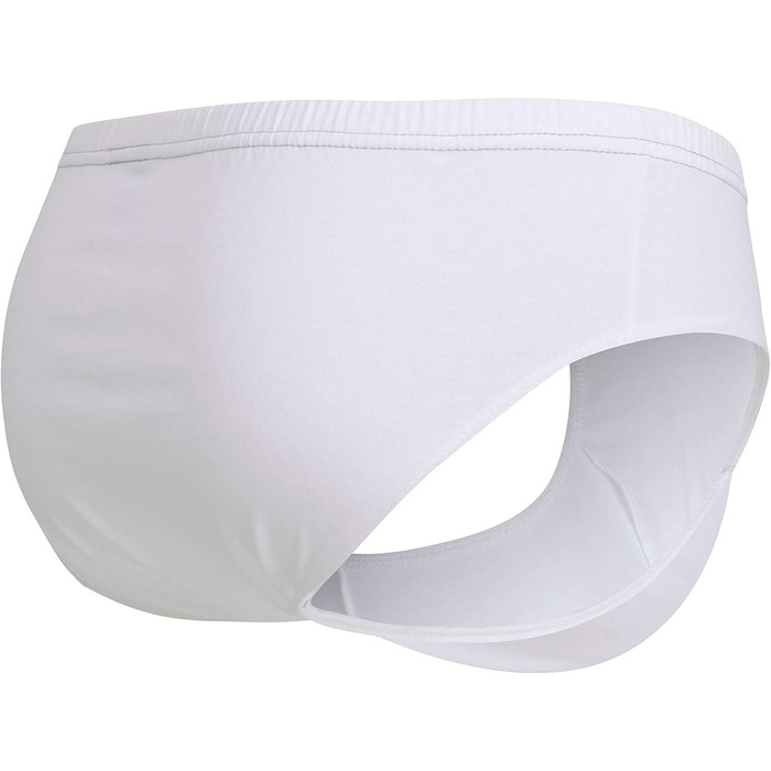 Труси чоловічі Goetzburg 10 шт. з натуральної бавовни, білі