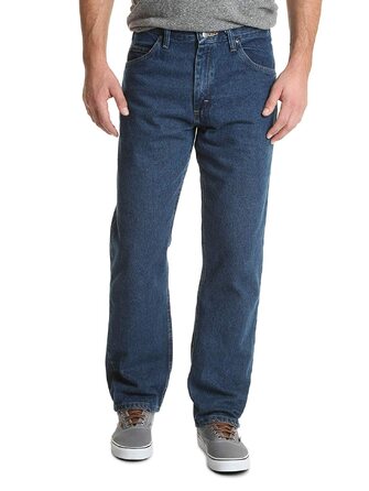 Чоловічі джинси Wrangler Authentics Relaxed Fit, темно-сірий колір (Dunkel Stonewash)
