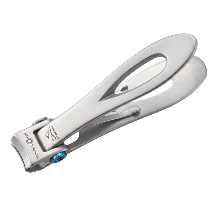 Кусачки для нігтів Premax Ring Lock System, нержавіюча сталь, 9 см, Італія (11535)