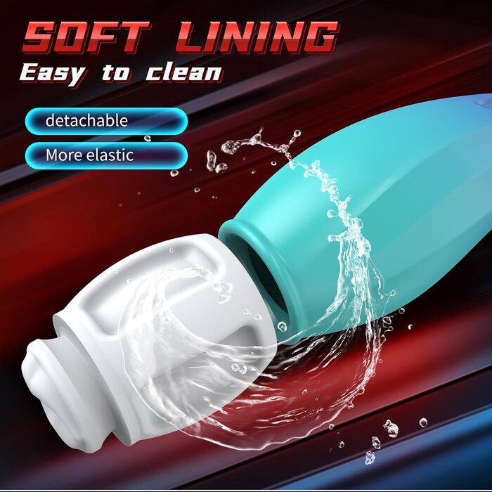 Мастурбатор для чоловіків ChicLSQ з 7 вібраційними та 7 функціями всмоктування, з м'якого TPE, автоматичний, для використання без рук