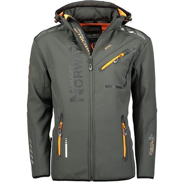 Чоловіча куртка Geographica Norway Rivoi, темно-сіра (Dark Grey), розмір 3XL