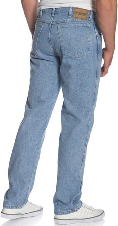 Чоловічі джинси Wrangler Original Regular Bootcut Fit 13Mwz, колір Rough Wash Indigo, Stonewashed (34W / 31L)