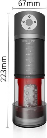 Електрична помпа для збільшення статевого члена Jpscor, 5 режимів, для чоловіків