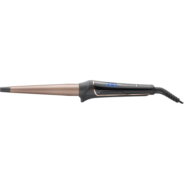 Випрямляч для волосся Remington PROluxe Midnight S9100B з керамічними пластинами 110 мм, цифровим дисплеєм та технологією OPTIheat (150-230°C)