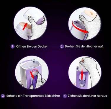 Автоматичний чоловічий мастурбатор з 10 функціями телескопічного витягування та режимами обертання. Секс-іграшка, вібратор для чоловіків
