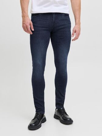 Чоловіча джинсова куртка JACK & JONES Casual синього кольору, Denim