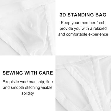 Тонкі чоловічі труси-сліпи Karen Space з мережива Ice Silk (5 шт. в упаковці), комфортні, еластичні, спортивні, S