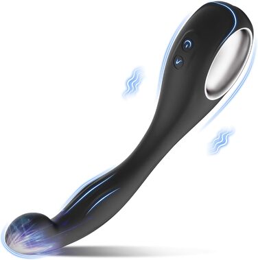 Вібратор анал для чоловіків та жінок з 10 режимами, комплект для сексуальних ігор, стимуляція простати