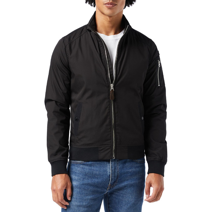 Чоловіча шкіряна куртка Schott NYC Kenny, чорна
