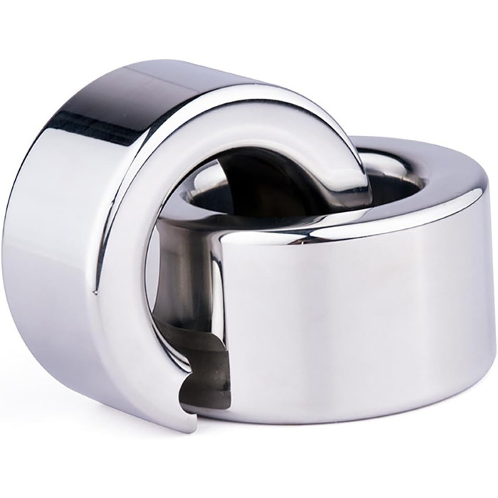 Сталевий кільцевий стимулятор для чоловіків SeLgurFos - важкий, знімний, для SM-ігор, преміум-якість