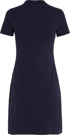 Сукня-поло Tommy Hilfiger 1985 Slim Pique, блакитна, приталений крій