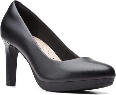 Жіночі туфлі-човники Clarks Ambyr Joy, шкіряні, чорні, розмір 39 EU