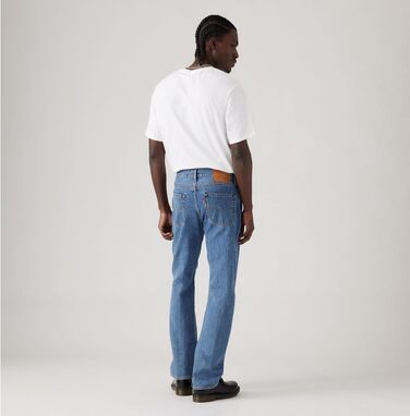 Чоловічі джинси Levi's 555 Relaxed Straight Blue Essentials, сині (34W / 34L)