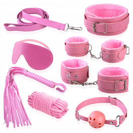 BDSM-набір Ero-Bull, рожевий, 7 елементів