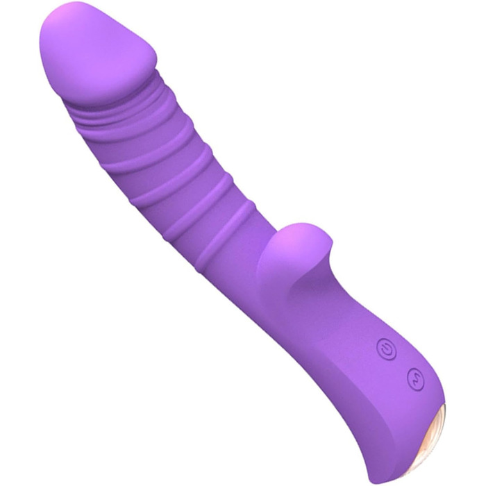 Вібратор для жінок G-Spot з 10 режимами, рожевий. Іграшка для дорослих, для пар.