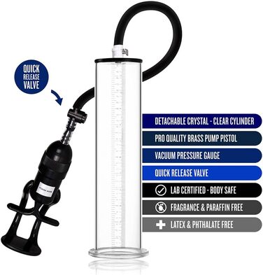 Насос для збільшення пеніса, чоловічий секс-іграшка, вакуумний насос для ерекції, преміум-якість