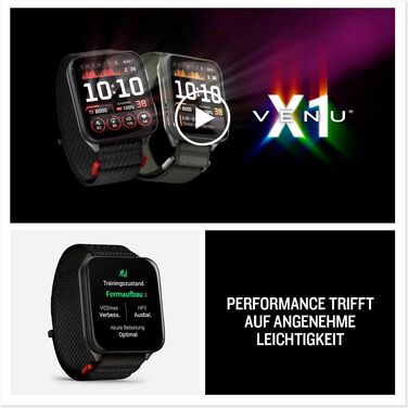 Смарт-годинник Garmin Venu X1 51мм Moosgrün: AMOLED-дисплей 2