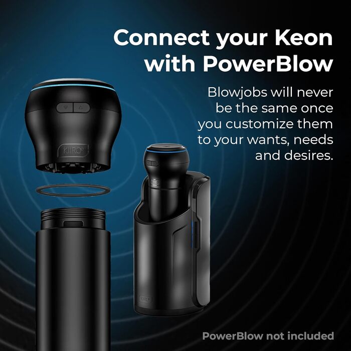 Автоматичний чоловічий мастурбатор KIIROO Keon Combo - іграшка для дорослих