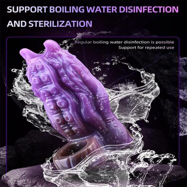 Чохол для статевого члена з нековзким покриттям, потовщений, кільце для яєчок, відкритий чохол для статевого члена, збільшення статевого члена, рукав для статевого члена для збільшення ерекції, затримка еякуляції, іграшка для дорослих для чоловіків, фіоле