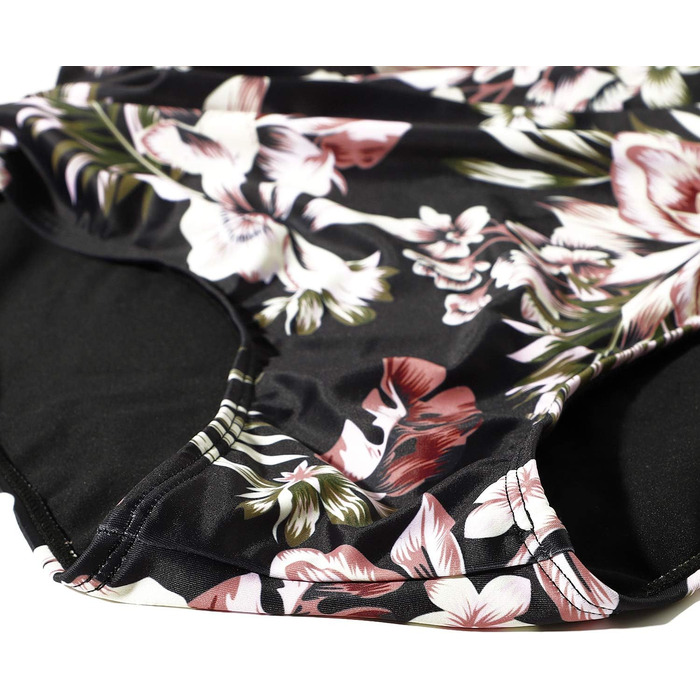 Світшот жіночий RXRXCOCO з рафтами, бавовняний, з V-подібним вирізом, push-up, одноцільний, відкритий на спині, з леопардовим принтом, чорний (XXL, чорний з квітами)