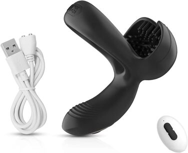 Вібраційний кільце для статевих органів, масажер простати та яєчок. Інтимні аксесуари для чоловіків. Самостійні іграшки для чоловіків