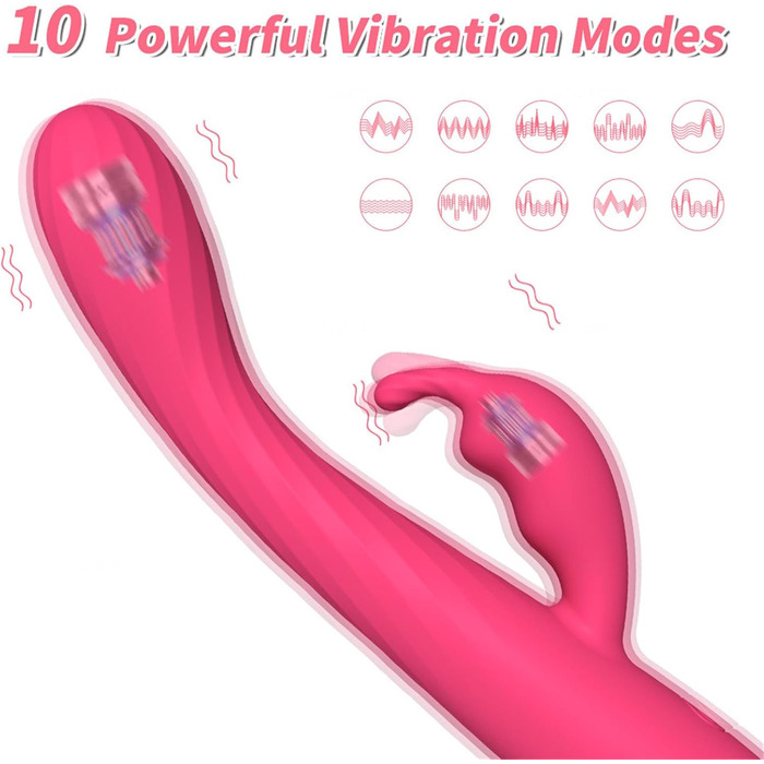 Вібратор Rabbit для жінок G-Spot, 10 режимів, синій