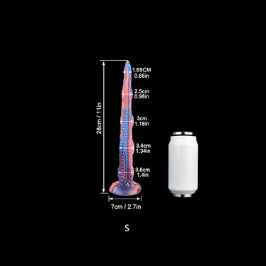 Анальний стимулятор-аналог кракена, 63.5 см, силікон, для дорослих, великий розмір