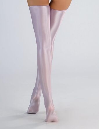 Шкарпетки для жінок Happy Cherry без силіконових накладок, високі, антиковзаючі, еластичні (світло-фіолетові)