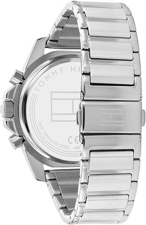 Чоловічий кварцовий годинник Tommy Hilfiger Multi Zifferblatt чорного кольору