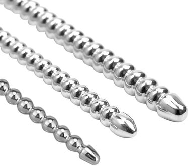 Набір розширювачів уретри з нержавіючої сталі Roluck для чоловіків (3 шт.)