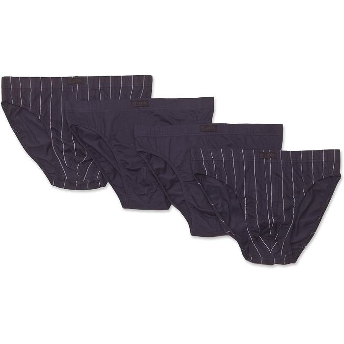 Сліпи Frank Fields чоловічі бавовняні, 4 шт. в упаковці, розміри 5(M) - 14(6XL), великі розміри (4XL, 5XL), темно-синій (Navy)