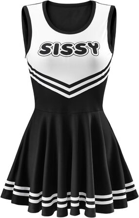 Чорний боді-міні з безрукавною конструкцією LittleForBig, XXL, для дорослих