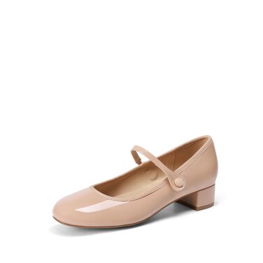 Жіночі туфлі Mary Jane DREAM PAIRS, бежевий колір (розмір 38 EU)