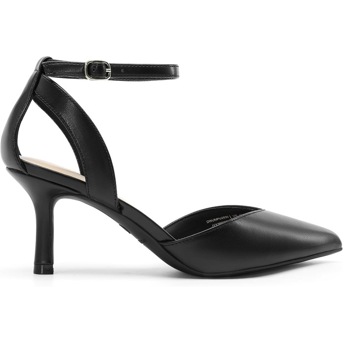 Жіночі туфлі-човники Dream Pairs з закритим носком, чорні, екошкіра (PU), розмір 39 EU