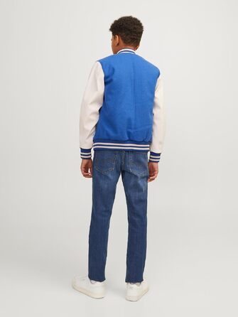 Дитячі джинси Jack & Jones Boy Slim Fit JJIGLENN синього кольору, розмір 152