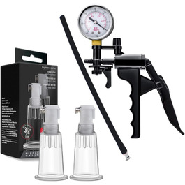 Вакуумний масажер для клітора та великих статевих губ, ScreaAss - професійний масажер для статевих губ, клітора, вагінальний насос для жінок, стимулятор, секс-іграшка, комплект