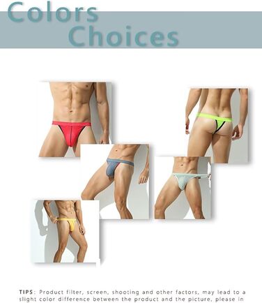 Сліп-труси чоловічі Faringoto, джокрап, танга, сліп, труси-боксери, 11 кольорів