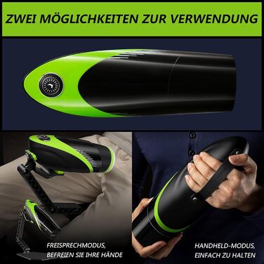 Електричний вібратор для чоловіків з 10 режимами, телескопічна функція та 10 вібрацій, нагрів 42°C, секс-іграшка