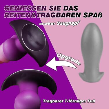 Анальний плагін з вузлом Alien, силікон, для жінок та чоловіків, XXL, анальні іграшки