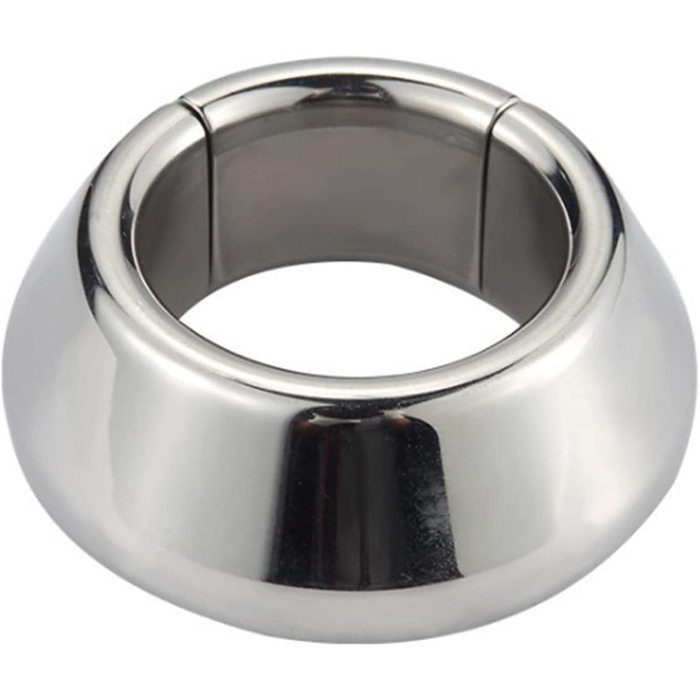 Сталевий кільце для яєчок, розтягувач, прикраса для яєчок - магнітний бондж, вага для яєчок, кільця для контролю - металевий розтягувач, кільце для статевого члена, каук-рінг - секс-іграшки для чоловіків