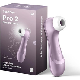 Вібратор клітора Satisfyer Pro 2 | Тиха та потужна стимуляція | Іграшка для дорослих для жінок, фіолетовий колір