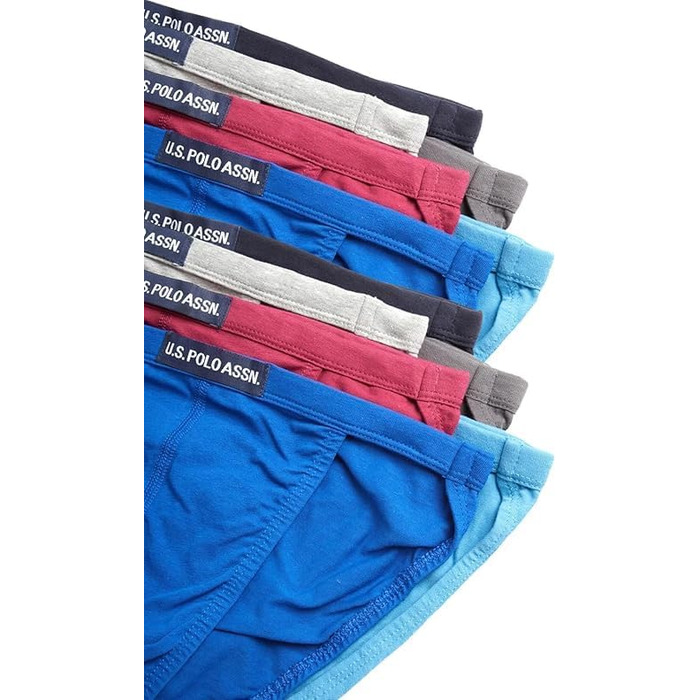 Боксерки чоловічі U.S. Polo Assn. 12 шт. (S-3XL) – червоні, сині, сірі, малинові