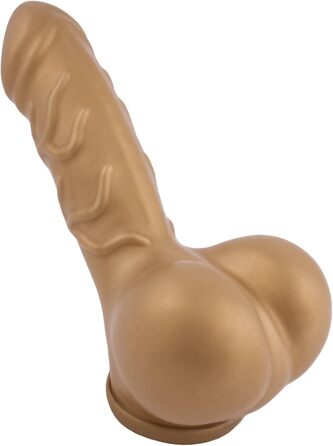 Стрижень для пеніса Danny Gold, 11,5 см - стрижень, екстендер, манжета для пеніса з текстурою, мішком та виразною головкою з латексу - ЗРОБЛЕНО В НІМЕЧЧІ