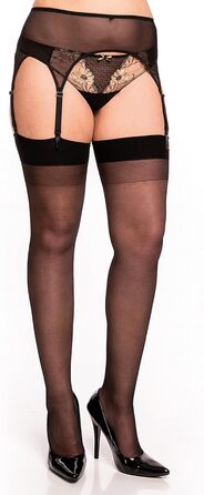 Корсет-гольф GLAMORY для жінок, великі розміри 4XL, чорний (1 шт.)