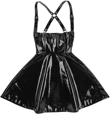 Жіноча нічна сорочка-комбінезон KHDFYER, сексуальний наряд для клубу та виступів, чорний колір