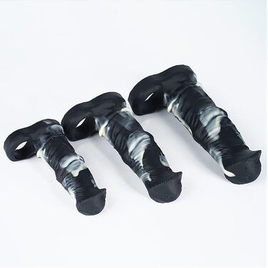 Реалістичний дилда у вигляді коня з мошонкою та венами, силіконовий пеніс-чохол для чоловіків, чорний, L